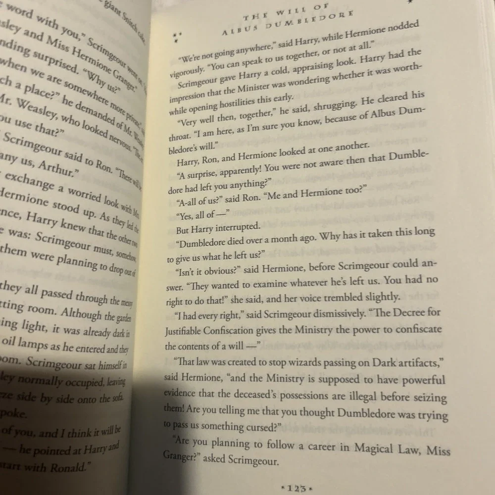 Harry Potter & The Deathly Hallows by J. K. Rowling Hardcover! No Dust Jacket